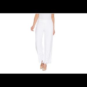 Isaac Mizrahi Live! Engineered Lace Wide Leg Pants